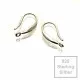 2x 925 Sterling Silber Ohrhaken 16x9mm - Schmuckzubehör - Leisure-Beads DIY