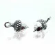 Silberfarben Eichel Anhänger 18x9mm Schmuckanhänger - Schmuckzubehör - Leisure-Beads DIY
