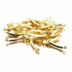 49x goldfarbene Schmuckverbinder 21x3mm - Schmuckzubehör