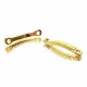 49x goldfarbene Schmuckverbinder 21x3mm - Schmuckzubehör - Leisure-Beads DIY