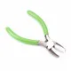 Grüne Schmuck Flachzange mit Kunststoffprofil - Schmuckzubehör Schmuckwerkzeug - Leisure-Beads DIY