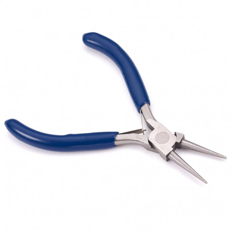 Leisure-Beads - Rundzange / Spitzzange 12cm dunkelblau - Schmuckzubehör Schmuckwerkzeug