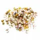 145x Glasperlen 4x3mm Perlenmix brauntönig - Schmuckzubehör - Leisure-Beads DIY