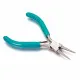 Rundzange / Spitzzange 12cm türkis - Schmuckzubehör Schmuckwerkzeug - Leisure-Beads DIY
