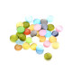100g Cateye Steine 6-13mm Cabochon Klebsteine - Schmuckzubehör