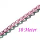 10m rosa Alukette 6x3.5mm Gliederkette - Schmuckzubehör - Leisure-Beads DIY