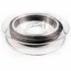 Gunmetal Schmuckdraht 0,38mm Nylon ummantelt - Fädelmaterial Schmuckzubehör - Leisure-Beads DIY