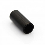 1x Edelstahl Magnetverschluss Innen 6mm schwarz 18x8mm - Schmuckzubehör