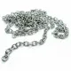 1m silberfarbene Gliederkette 4,5x6mm - Schmuckzubehör - Leisure-Beads DIY