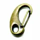 1x bronzefarben Karabinerhaken 32x16mm - Schmuckzubehör - Leisure-Beads DIY