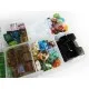 Bunter Perlenmix aus Kristallglas, Glas und Millefioriperlen - Schmuckzubehör Set - Leisure-Beads DIY