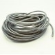 Silberfarbene Lederschnur 1,5mm Perlglanz Lederband - Schmuckzubehör Lederband