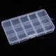 Transparente Aufbewahrungsbox 17x9,8x2,2cm - Schmuckzubehör - Leisure-Beads DIY