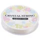 15m elastischer Nylondraht 0,6mm Rolle transparente Perlenschnur - Schmuckzubehör - Leisure-Beads DIY