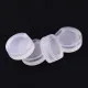 2x transparente Polster für Ohrclips 7,5x3mm - Schmuckzubehör - Leisure-Beads DIY