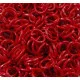 50x roter Biegering 5mm x 0,7mm aus Eisen rund - Schmuckzubehör - Leisure-Beads DIY