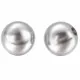 2x Edelstahl Abschluss Innen 2mm 8x8mm halb gebohrt Endkappe - Schmuckzubehör Endkappe - Leisure-Beads DIY