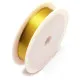 Gold Kupferdraht 0,4mm Schmuckdraht auf 15m Rolle - Schmuckzubehör - Leisure-Beads DIY