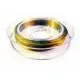 10m goldfarben Schmuckdraht 0,45mm - Schmuckztubehör Schmuckdraht - Leisure-Beads DIY
