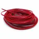 95cm rote Lederschnur 2mm glänzend - Schmuckzubehör - Leisure-Beads DIY
