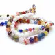 3x Strang bunte Millefiori Perlen MIX 37 Kugel im Perlenmix - Schmuckzubehör Millefiori - Leisure-Beads DIY