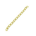 Goldfarbene Verlängerungskette 3mm goldfarbenes Verlängerungskettchen - Schmuckzubehör