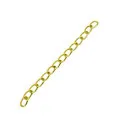 Goldfarbene Verlängerungskette 3mm goldfarbenes Verlängerungskettchen - Schmuckzubehör - Leisure-Beads DIY