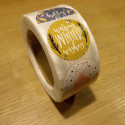 500 Sticker Durchmesser 25mm Weihnachts Aufkleber DIY - Schmuckzubehör Schmuckverpackung