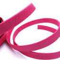 20cm pinkes Schmuckband 10mm Satin Stärke 2mm für Armband und Wickelarmband - Schmuckzubehör Schmuckband
