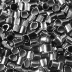 2g silberfarben Quetschröhrchen 2mm Quetschperlen im Döschen - Schmuckzubehör