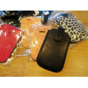 33 Handytaschen aus PU-Leder Restposten - Bastelbedarf
