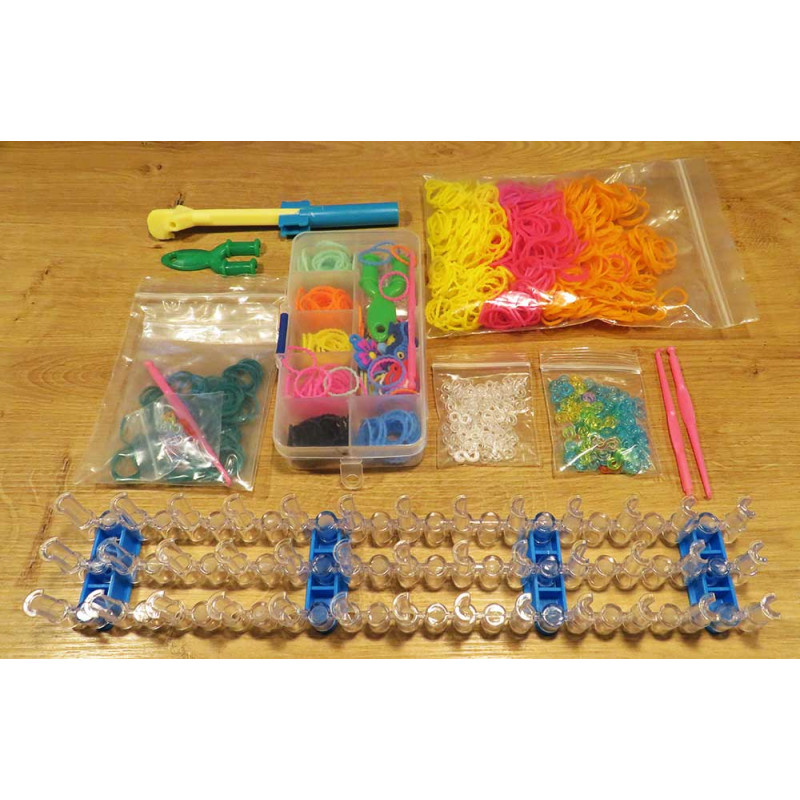 Buntes Loom Set 5 - Schmuckzubehör - Leisure-Beads DIY