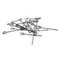 20 gunmetal Kettelstifte 20mm Schmuckdraht mit Öse - Schmuckzubehör - Leisure-Beads DIY