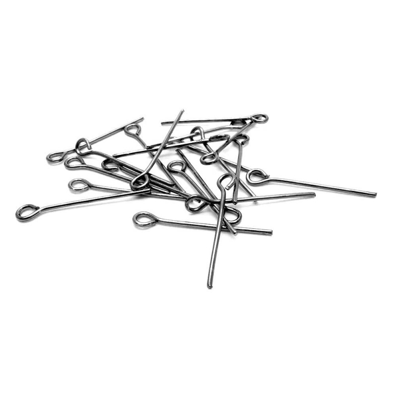 20 gunmetal Kettelstifte 20mm - Schmuckzubehör - Leisure-Beads DIY
