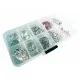Sortiment Box HERZ 28 Teile mit verschiedenen Herzanhängern - Schmuckzubehör Set - Leisure-Beads DIY