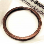 Kupferfarben Schlüsselring 30mm - Schlüsselanhänger basteln