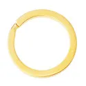 Schlüsselring goldfarben 25mm - Schlüsselanhänger selber machen - Leisure-Beads DIY