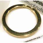 Schlüsselring goldfarben 28mm - Schlüsselanhänger DIY