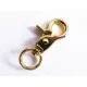 Großer vermessingter Karabinerhaken goldfarben 45x26mm - Schmuckzubehör - Leisure-Beads DIY