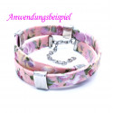 Silberfarbene 10mm Bandklemme Kettenverbinder Chandelierverteiler Kettenklemme Einklebhülse - Schmuckzubehör