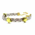 Bastelset taupe Armband mit Schiebeperlen - Schmuck Bastelset - Leisure-Beads DIY