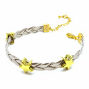 Bastelset taupe Armband mit Schiebeperlen - Schmuck Bastelset