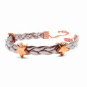 Bastelset taupe Armband mit Schiebeperlen - Schmuck Bastelset