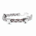 Bastelset taupe Armband mit Schiebeperlen - Schmuck Bastelset