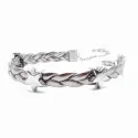 Bastelset taupe Armband mit Schiebeperlen - Schmuck Bastelset - Leisure-Beads DIY