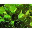 23g grüne Pailletten 6mm runde flache Pailletten - Bastelbedarf