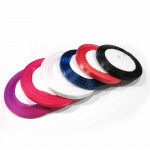 6 Rollen Satinband 6mm verschiedene Farben