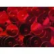 23g rote Pailletten 6mm runde flache Pailletten - Bastelbedarf - Leisure-Beads DIY