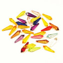 20x Acryl Kristall 23x6mm Schmuckanhänger - Schmuckzubehör