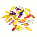 20x Acryl Kristall 23x6mm Schmuckanhänger - Schmuckzubehör - Leisure-Beads DIY